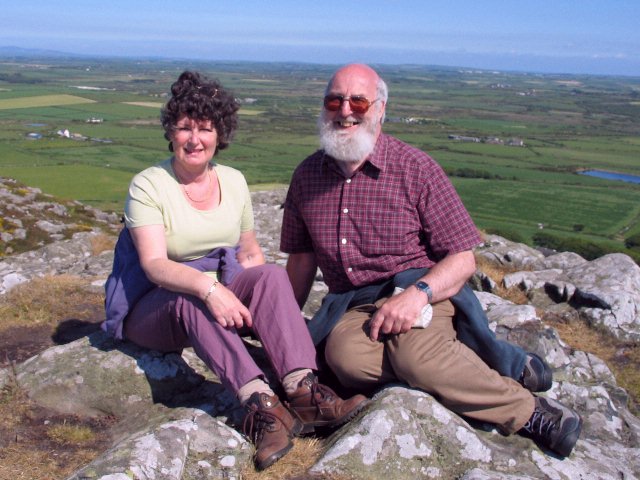 Pam & Alan on the top of Penberry pen